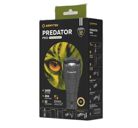Armytek Predator Pro Magnet USB (warm light)