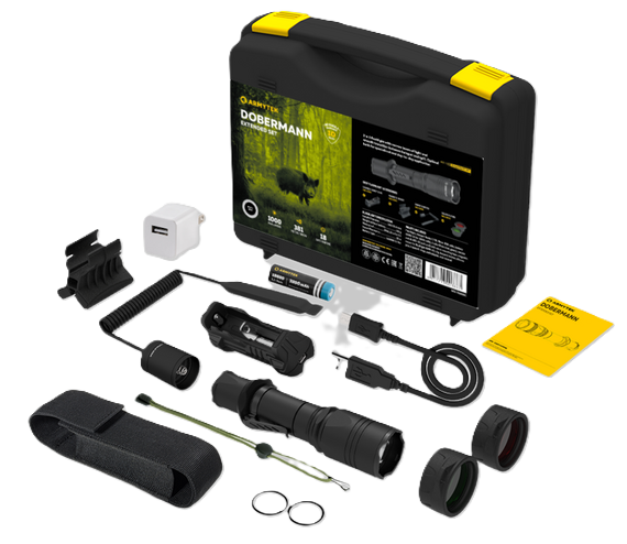 Armytek Dobermann Extended Set Wit