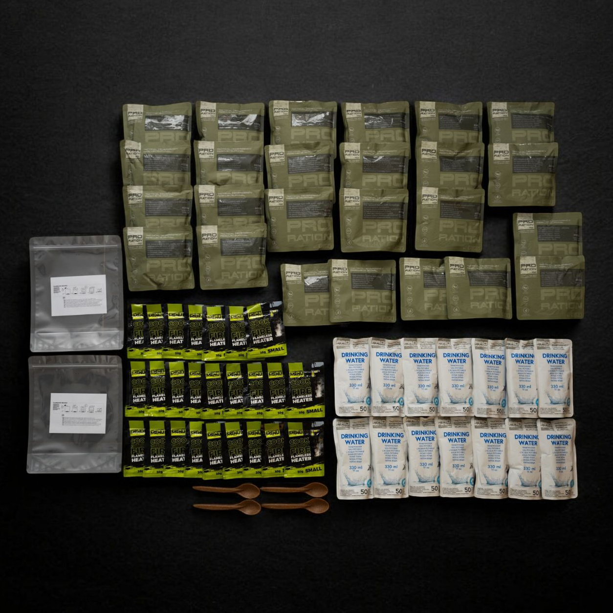 Pro Ration Emergency Food/Water Box - Afbeelding 2