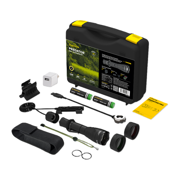 Armytek Predator Pro Magnet USB Extended Set Warm
