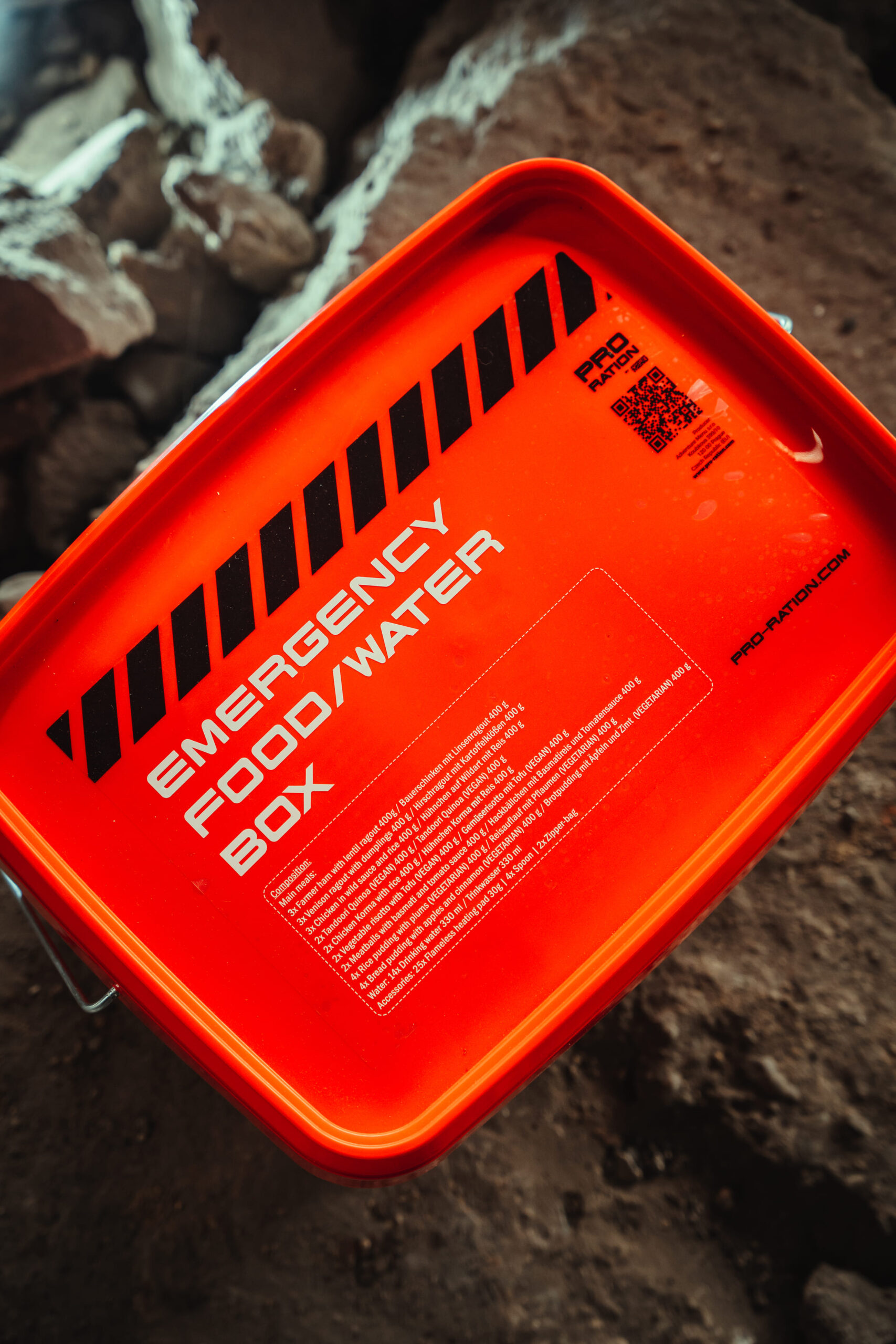 Pro Ration Emergency Food/Water Box - Afbeelding 3