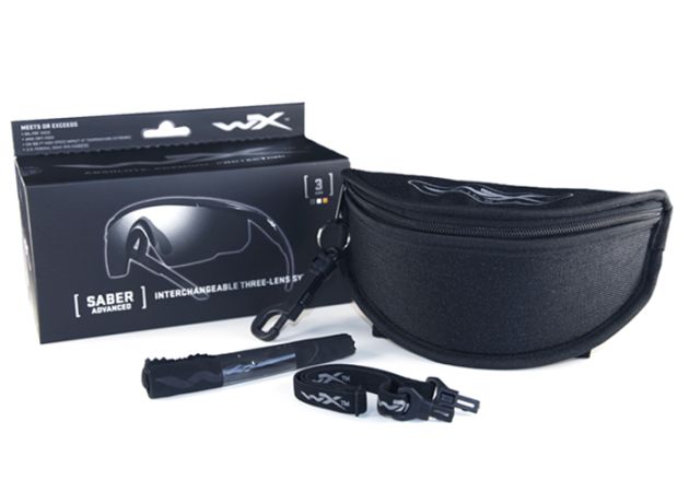 Wiley X Saber ADV Smoke/Clear/Rust Tan Frame Bril - Afbeelding 6