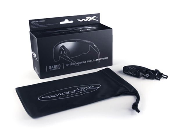 Wiley X Saber ADV Grey/Clear Black Frame Bril - Afbeelding 8