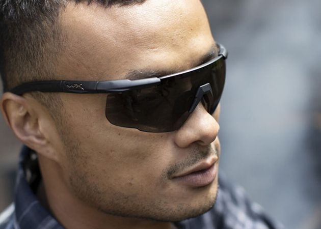 Wiley X Saber ADV Grey/Clear Black Frame Bril - Afbeelding 7