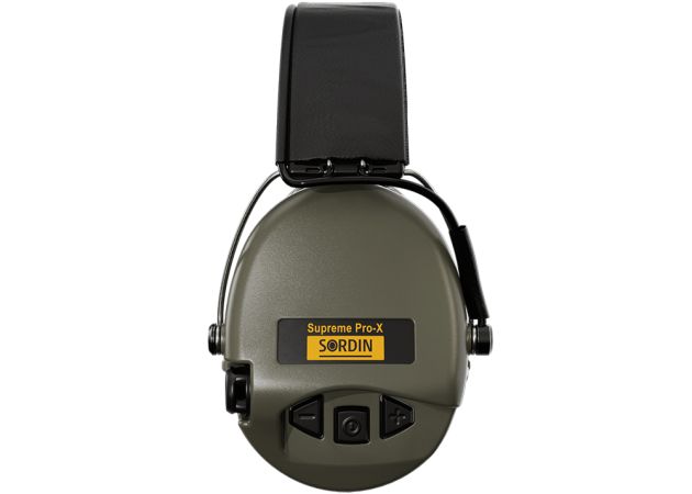 Sordin Supreme Pro X Leather Green Gehoorbeschermer - Afbeelding 4