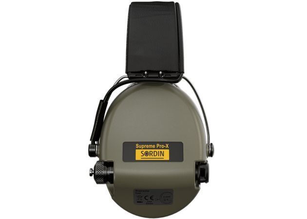 Sordin Supreme Pro X Leather Green Gehoorbeschermer - Afbeelding 5