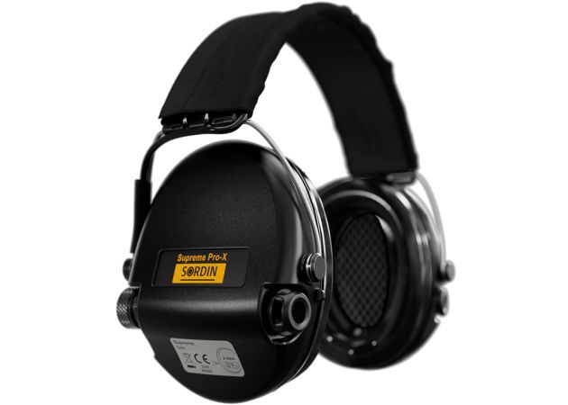 Sordin Supreme Pro X Textile Black Gehoorbeschermer - Afbeelding 3