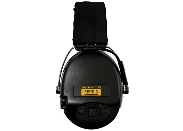 Sordin Supreme Pro X Textile Black Gehoorbeschermer - Afbeelding 4