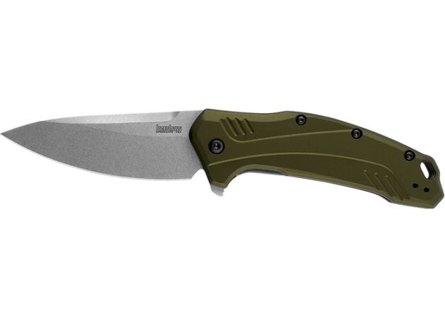 Kershaw Zakmes Link Stonewashed Olive