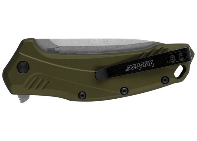 Kershaw Zakmes Link Stonewashed Olive - Afbeelding 2