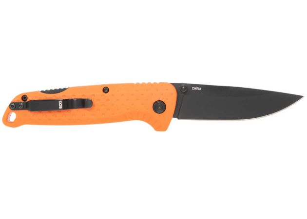 SOG Adventurer LB Orange Zakmes - Afbeelding 2