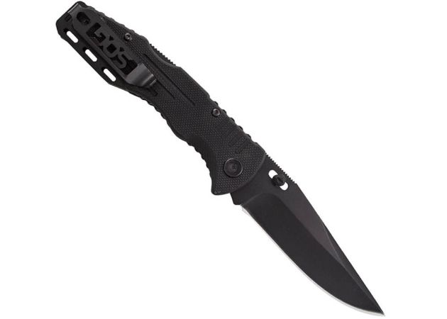 SOG Zakmes Salute Mini Black Oxide - Afbeelding 4
