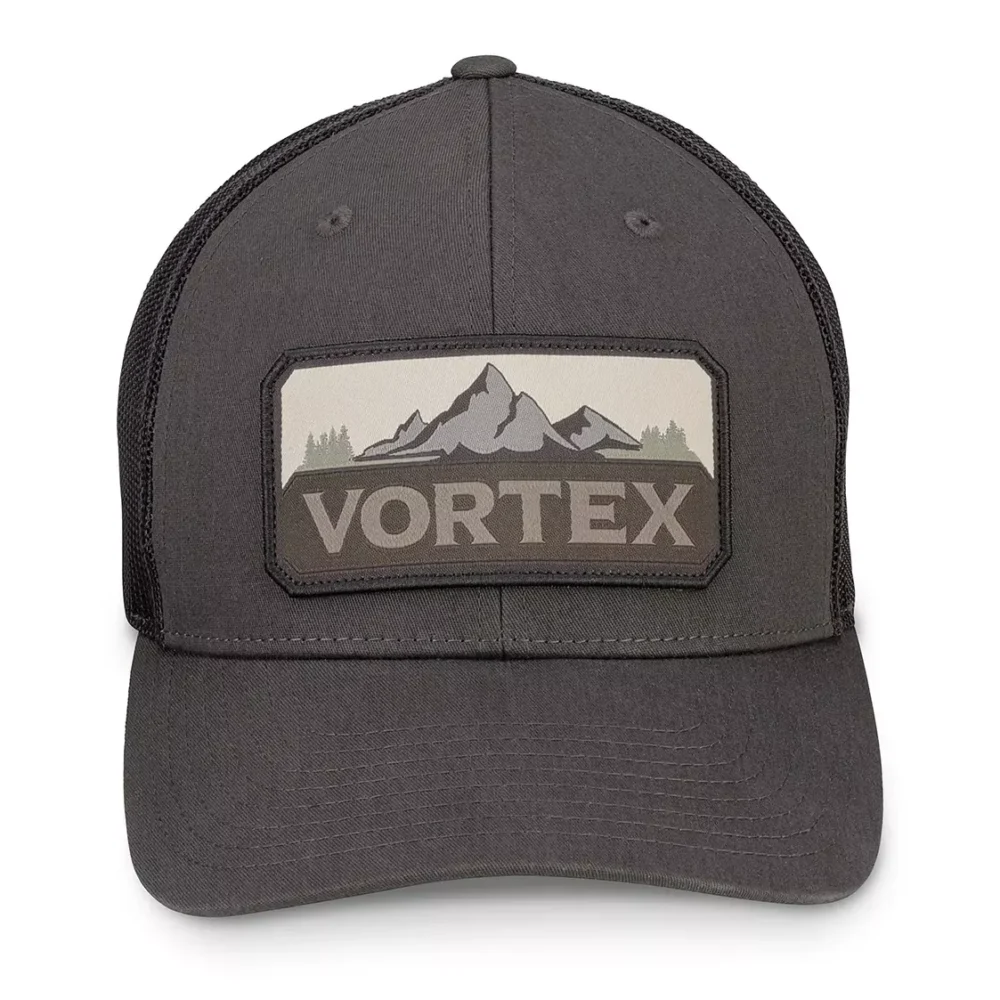 Vortex Men's Peakline Cap Dark Charcoal